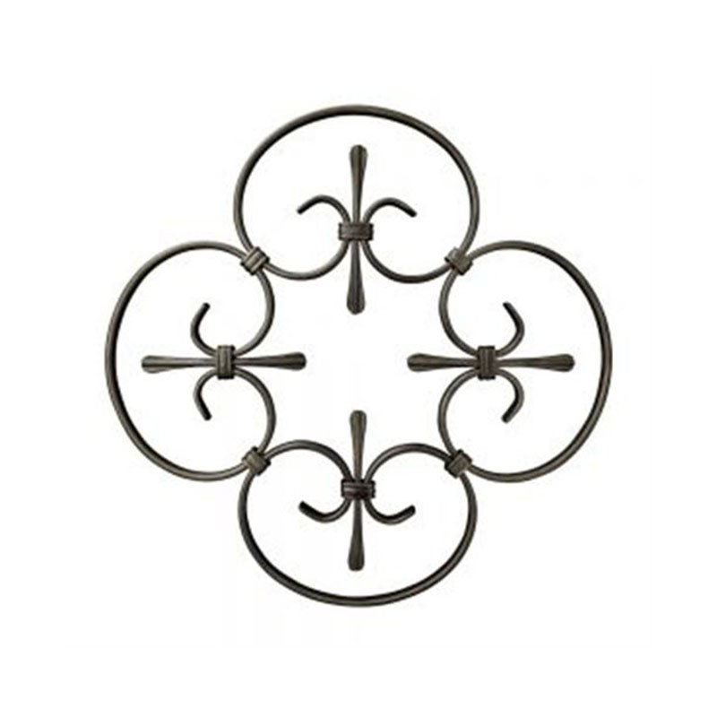 Fashion Wrought Iron Rosettes Stylish Decor