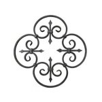 Wrought Iron Rosettes Made in China