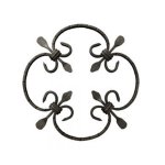 Durable Wrought Iron Rosettes Stylish