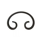 Fashionable Wrought Iron Scrolls 