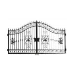 Latest Design Wrought Iron Gates