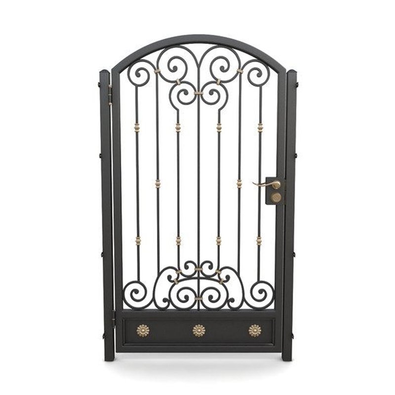 Elegant Wrought Iron Gates