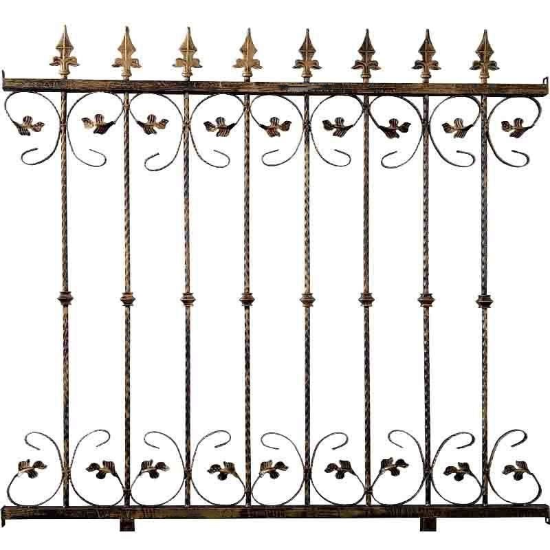 Modern Wrought Iron Fence